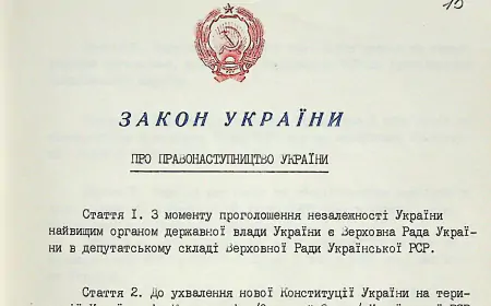 Закон України про правонаступництво України