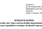 Повідомлення про відмову від ІПН