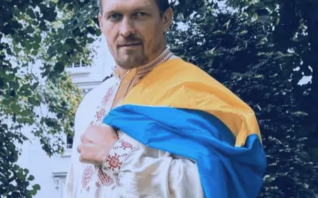 Абсолютний чемпіон світу з боксу Олександр Усик в темі!