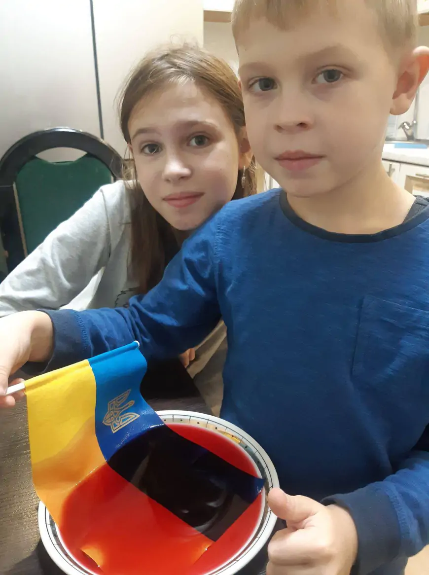 Правильне розміщення кольорів на прапорі!
